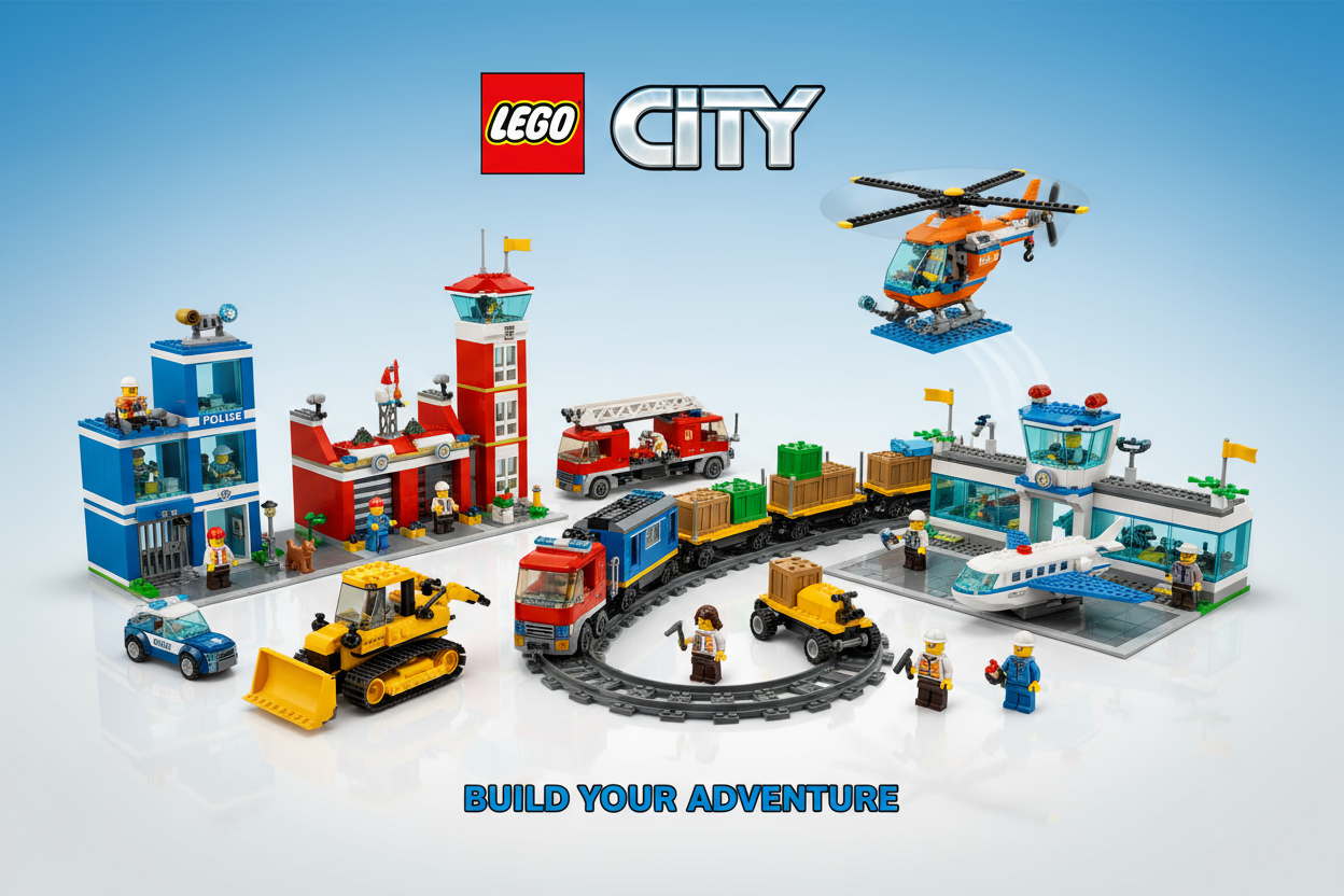 City – Everyday Adventures, Built Brick by Brick