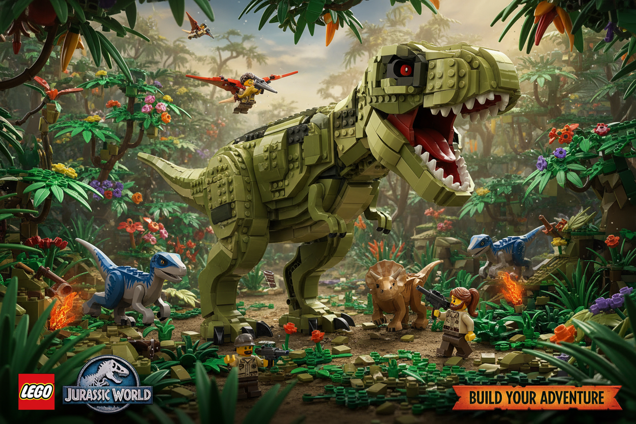 Jurassic World™ – Dinosaur Adventures in Brick Form