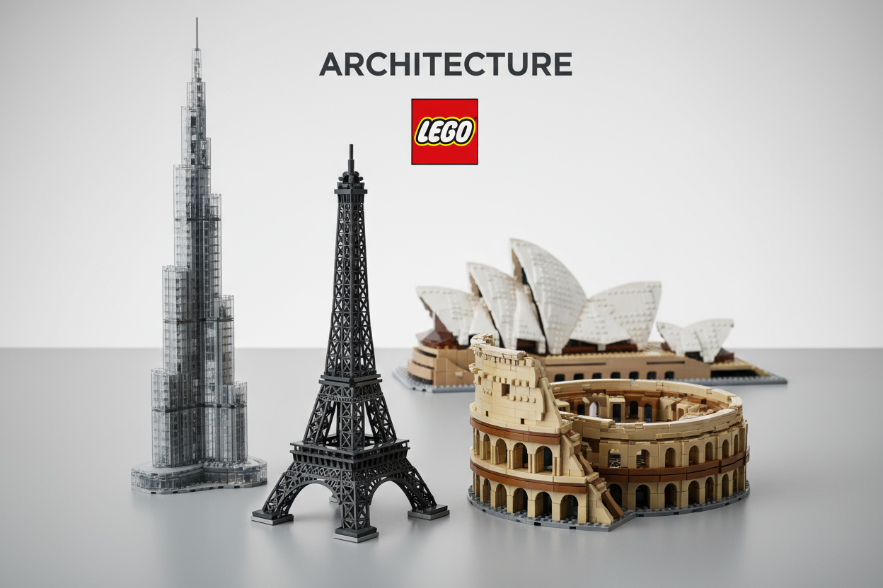 Architecture – Iconic Landmarks in Brick Form – CW Brick Store