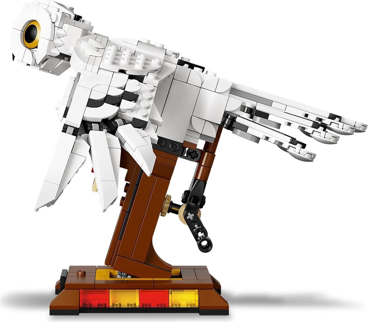 LEGO Harry Potter Hedwig 75979 side on stand